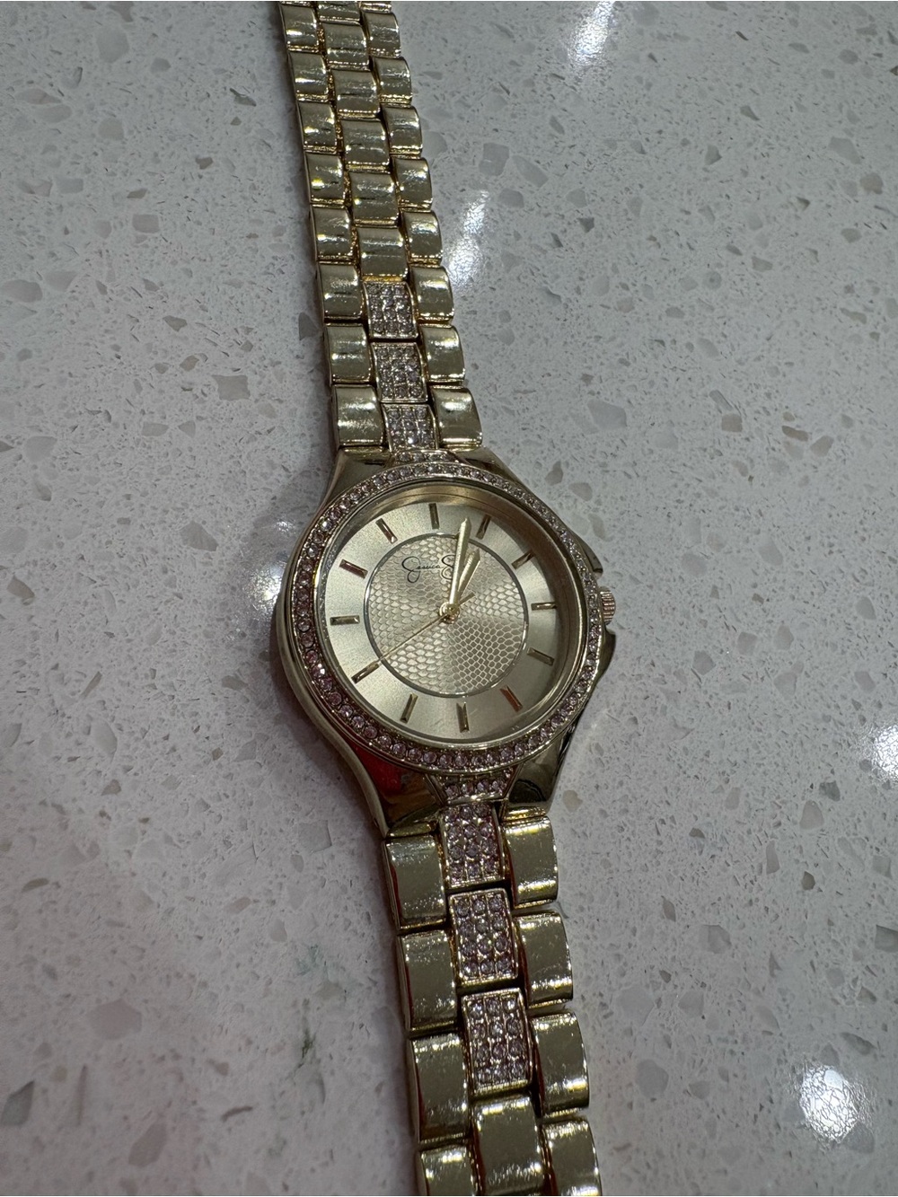 Jessica Simpson Gold Watch